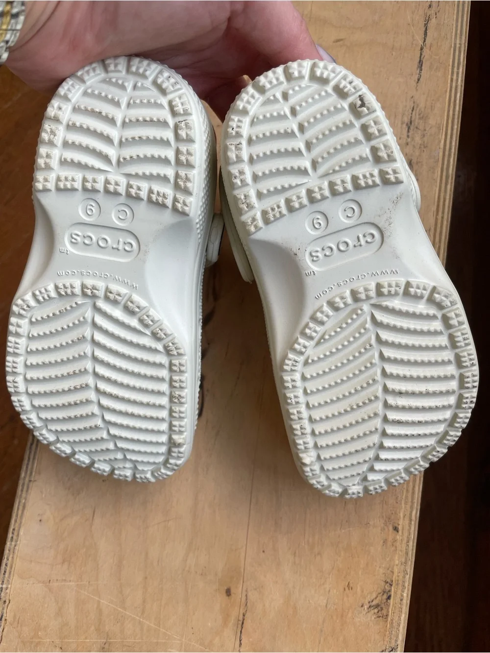 CROCS Kids White Classic Clog